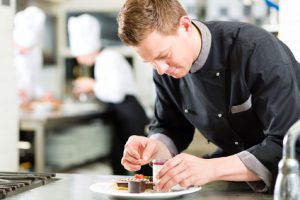 Chef en action
