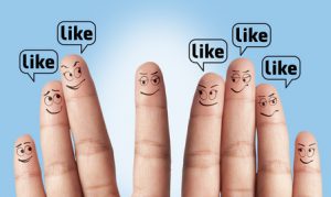 page facebook