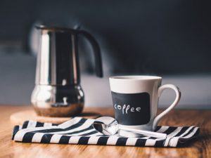 le matin au petit déjeuner